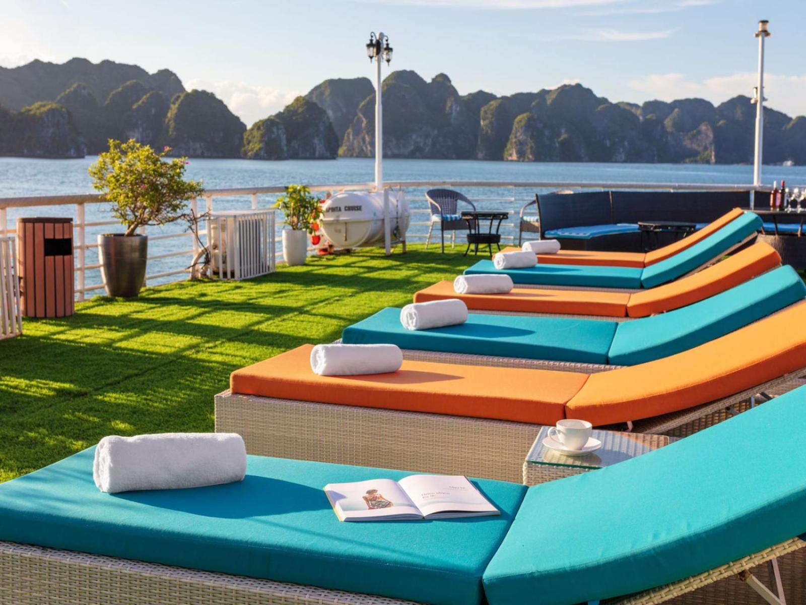 Hotel Lotus Boutique Cruise Ha Long Exterior foto