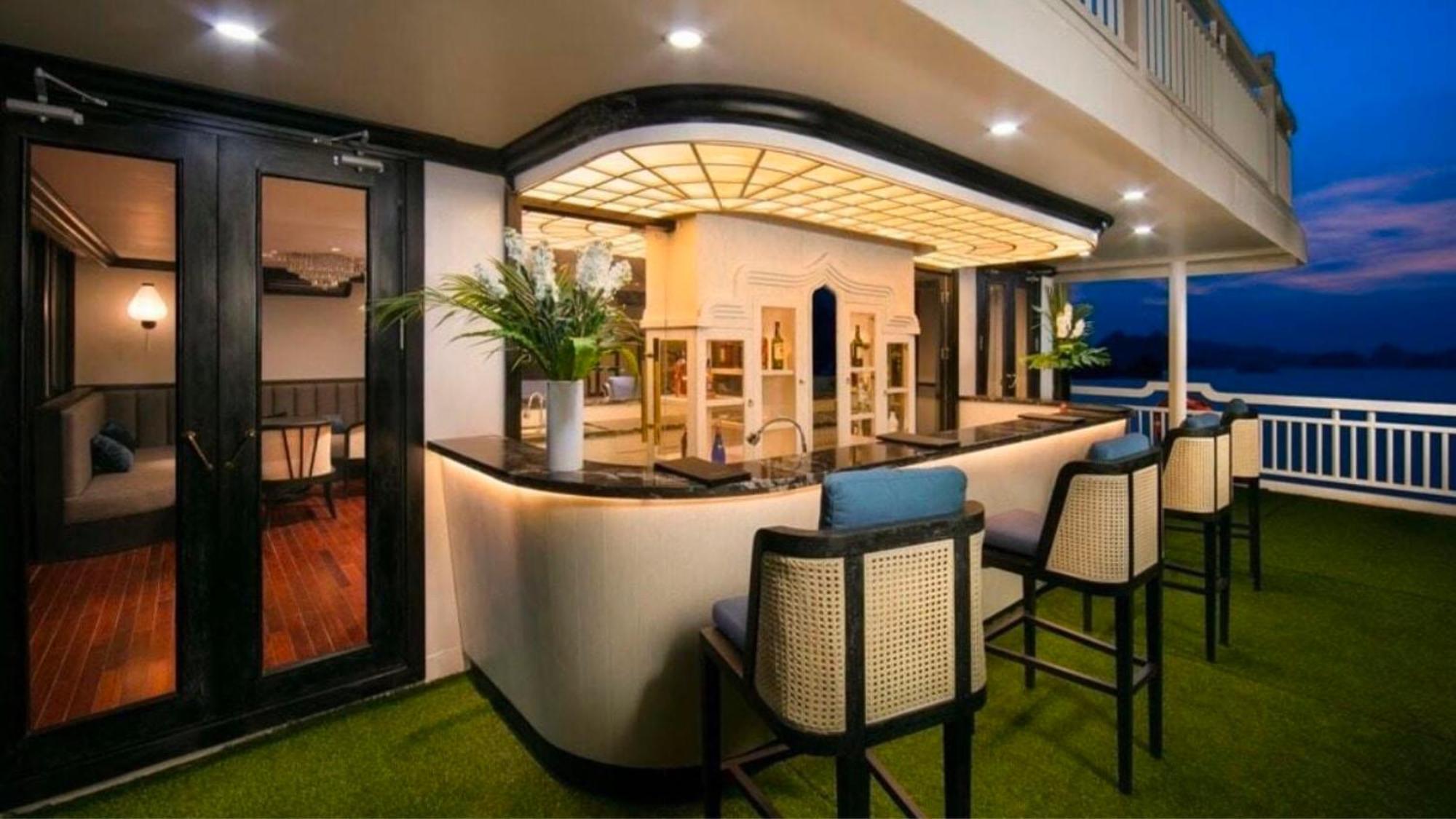 Hotel Lotus Boutique Cruise Ha Long Exterior foto