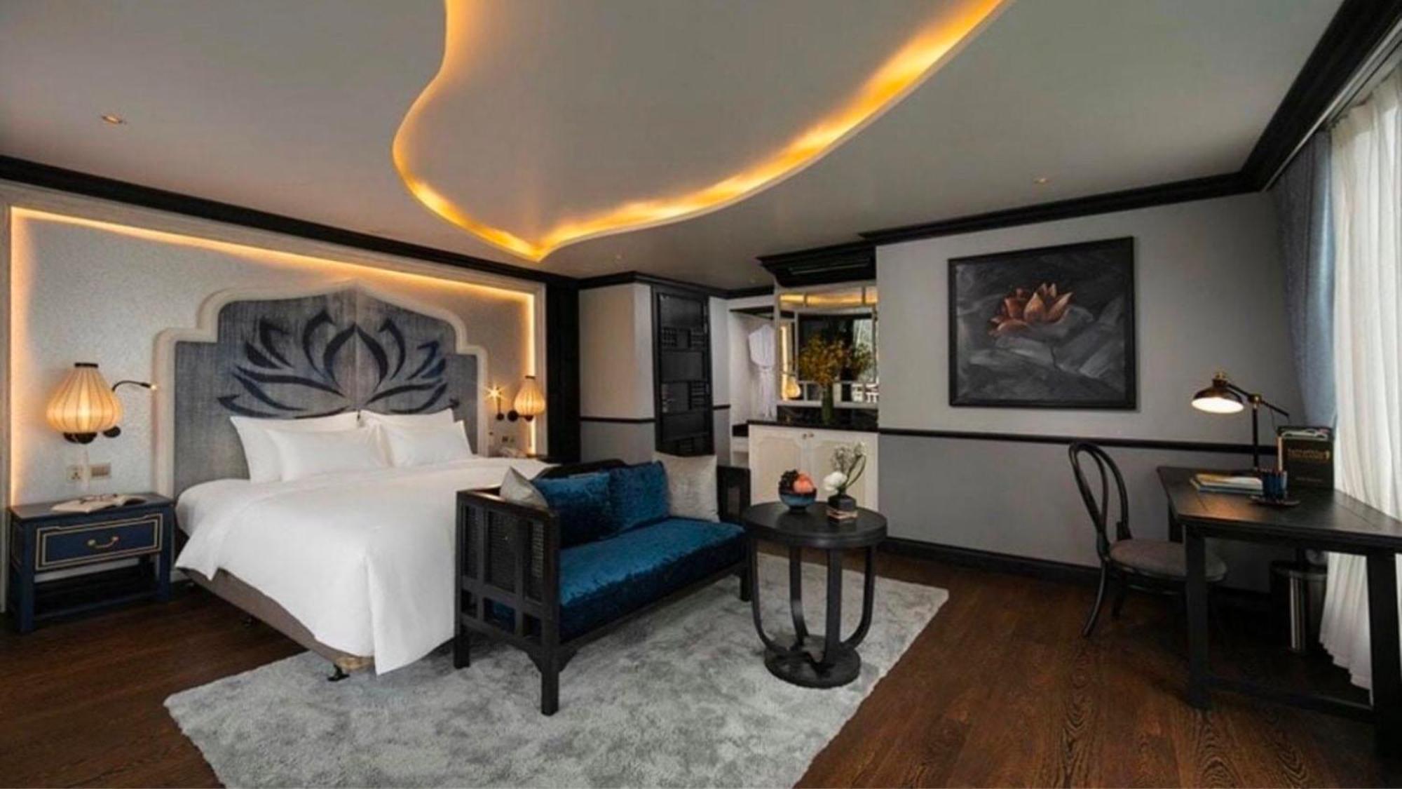 Hotel Lotus Boutique Cruise Ha Long Exterior foto