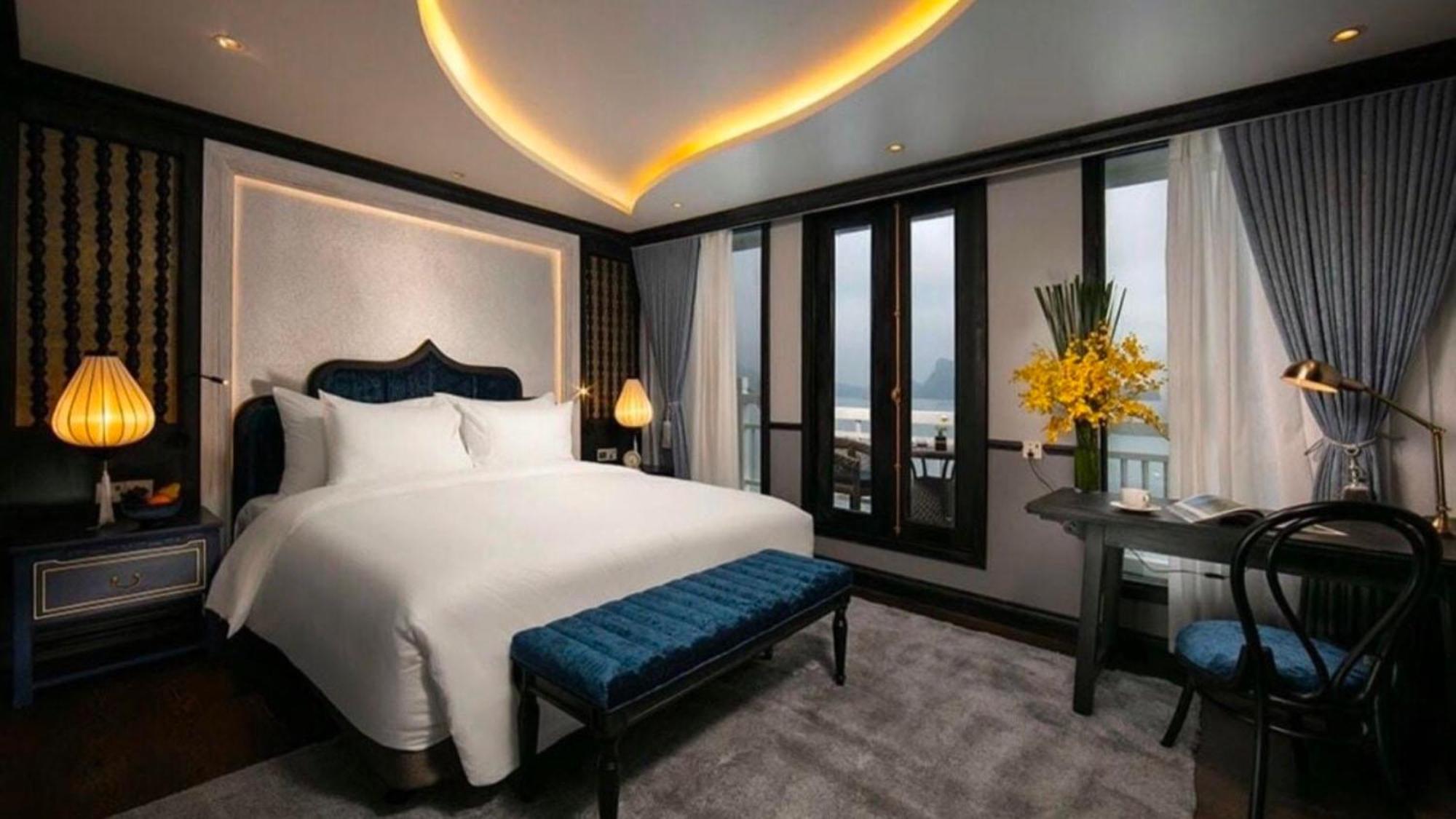 Hotel Lotus Boutique Cruise Ha Long Exterior foto