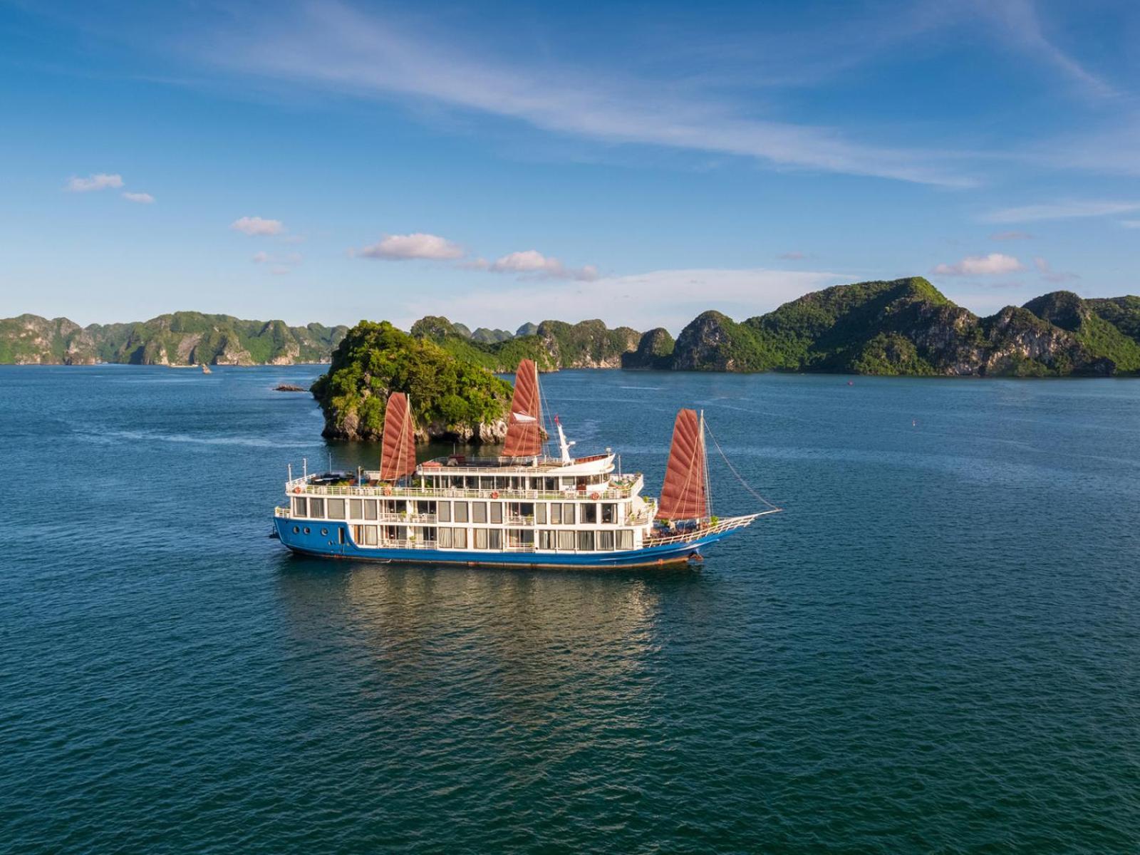 Hotel Lotus Boutique Cruise Ha Long Exterior foto